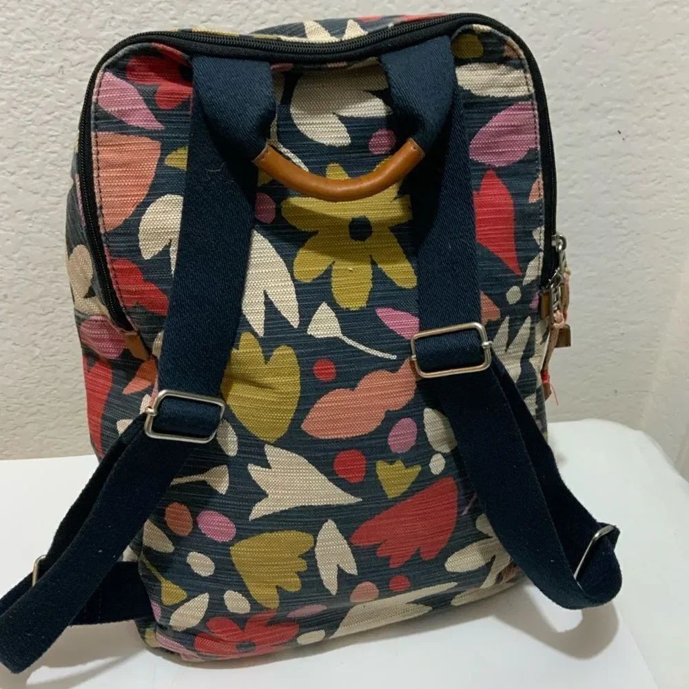 Fossil Blake Abstract Floral backpack multicolor - Picture 15 of 15